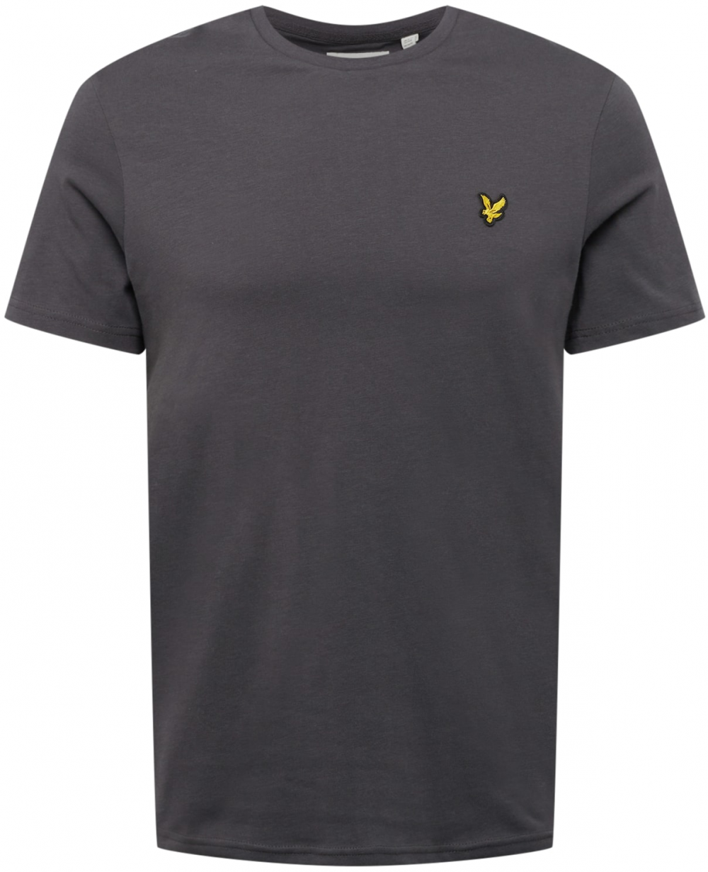 Lyle & Scott Tričko  zlatá / tmavosivá / čierna