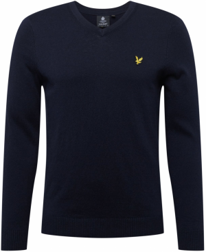 Lyle & Scott Sveter  námornícka modrá / žltá