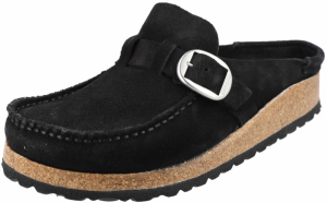 BIRKENSTOCK Šľapky 'Buckley'  čierna / strieborná