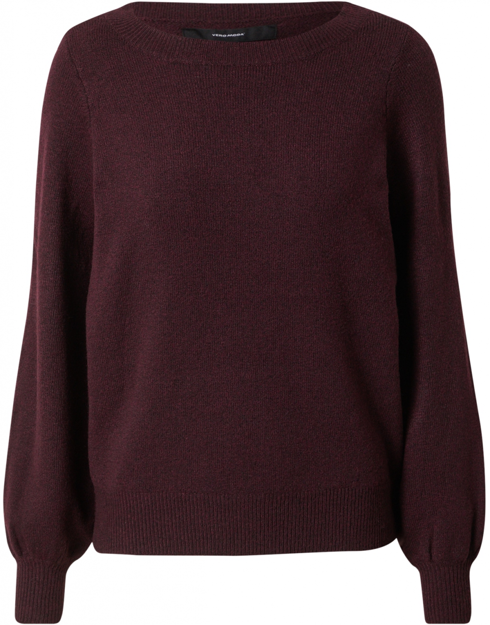 VERO MODA Sveter 'Brilliant'  burgundská