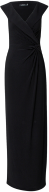 Lauren Ralph Lauren Večerné šaty  čierna