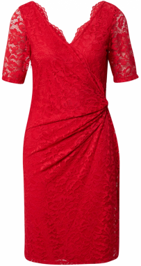 Vera Mont Kokteilové šaty  ohnivo červená