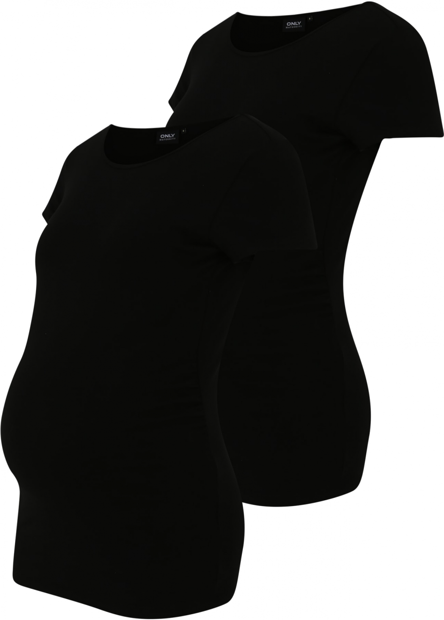 Only Maternity Tričko  čierna
