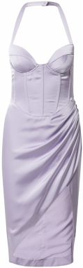 Misspap Kokteilové šaty  fialová