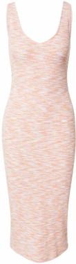 Gina Tricot Šaty 'Reggie'  oranžová / ružová / biela
