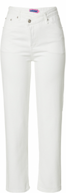 Edikted Džínsy 'I Am The American Dream'  biely denim