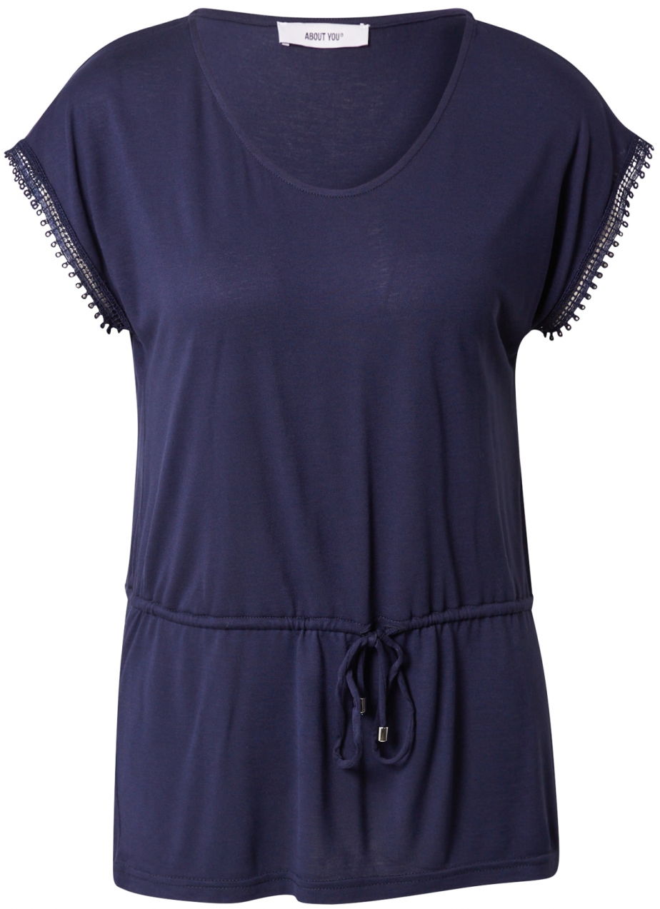 ABOUT YOU Tričko 'Inge'  námornícka modrá