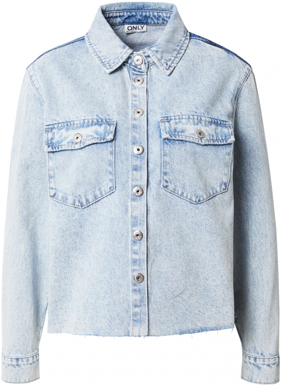 ONLY Blúzka 'CATA'  dymovo modrá / modrá denim / svetlomodrá