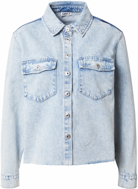 ONLY Blúzka 'CATA'  dymovo modrá / modrá denim / svetlomodrá
