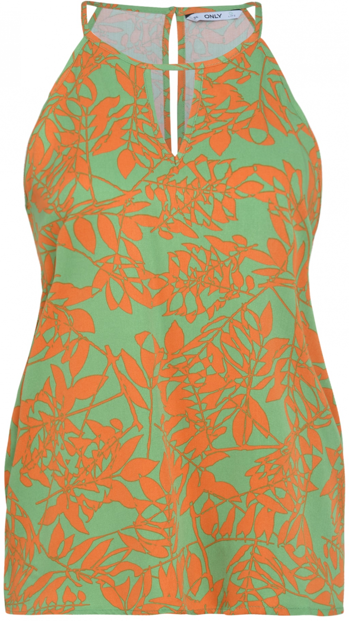 Only Tall Top 'ALMA'  kiwi / oranžová