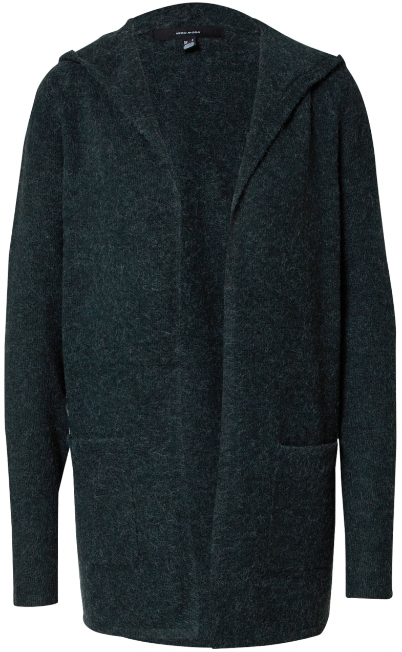 VERO MODA Kardigán 'Doffy'  tmavozelená