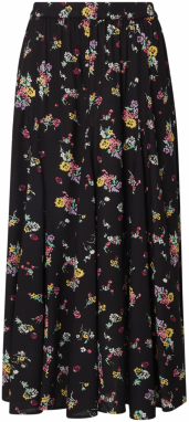 VERO MODA Sukňa  žltá / zelená / ružová / čierna