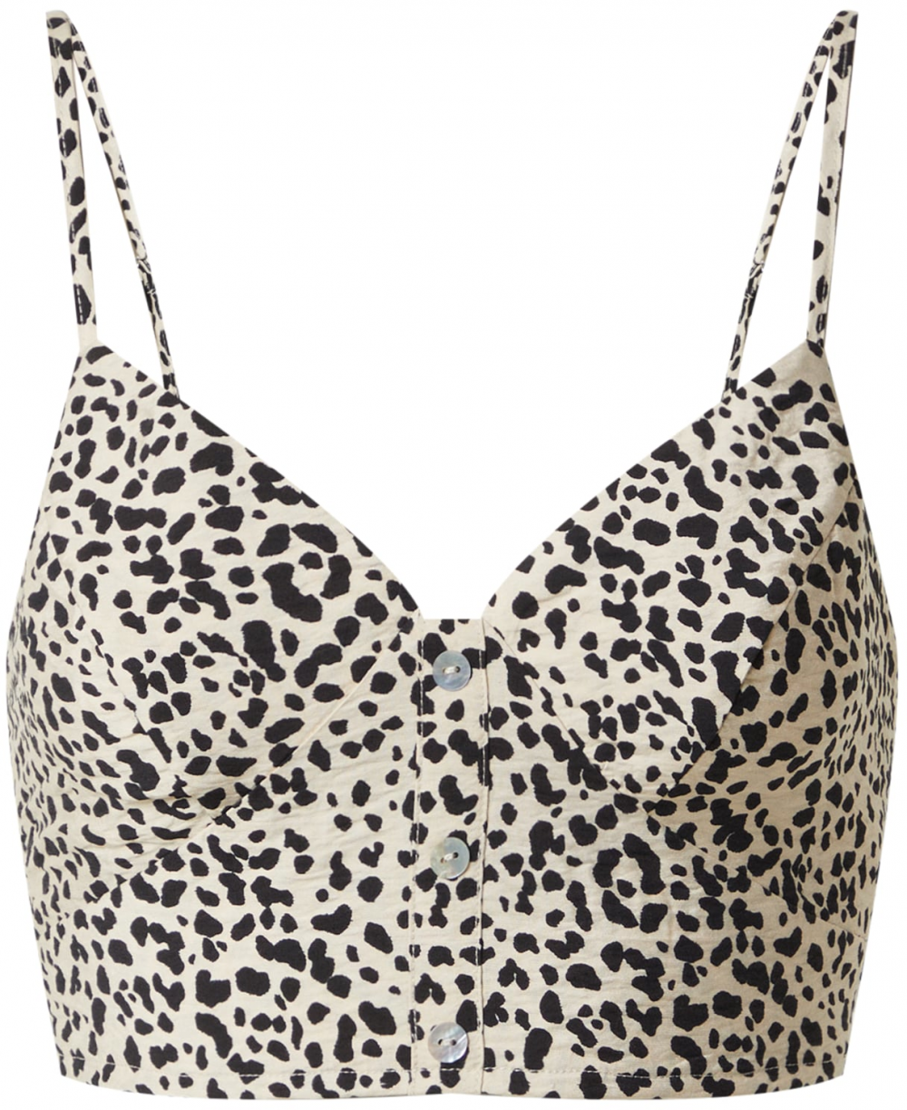 EDITED Top 'Ennie'  béžová / čierna