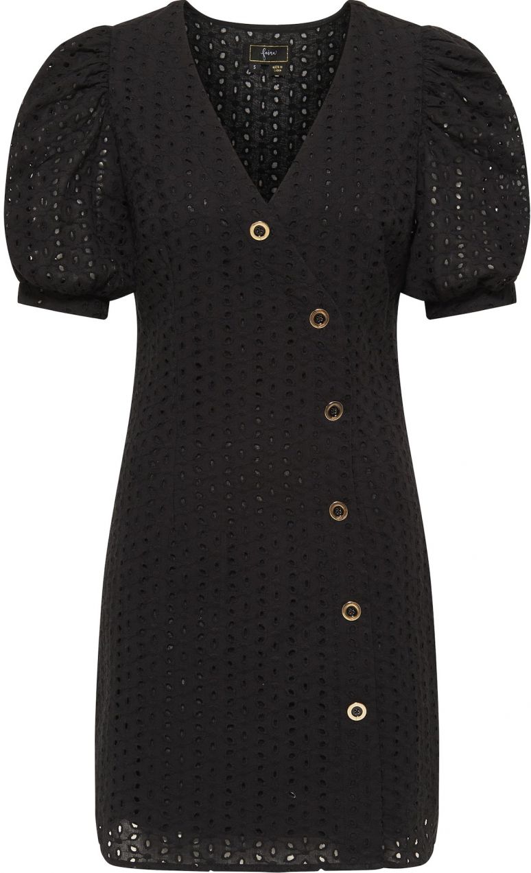 faina Košeľové šaty 'Koosh'  čierna