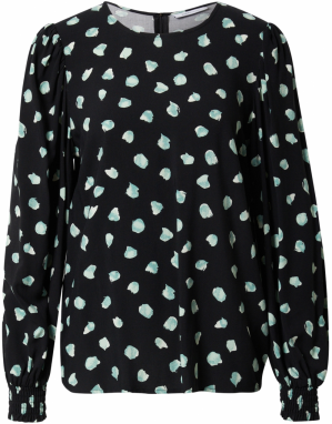 minimum Blúzka 'VIRANA'  mätová / čierna / biela