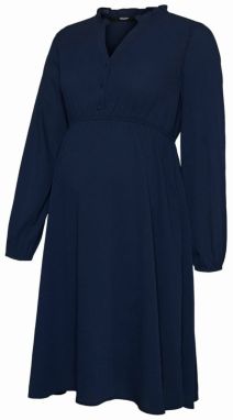Vero Moda Maternity Šaty 'Maya'  tmavomodrá