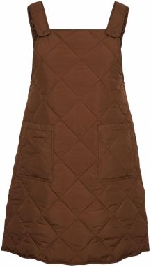 VERO MODA Šaty 'Val'  tmavohnedá