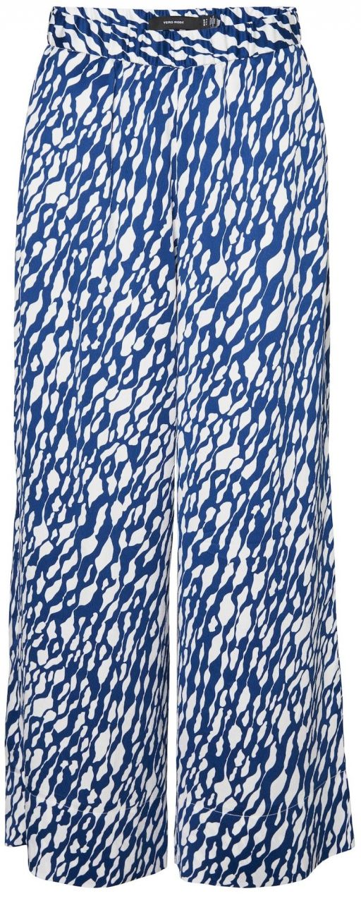 VERO MODA Nohavice 'DAISY'  tmavomodrá / biela
