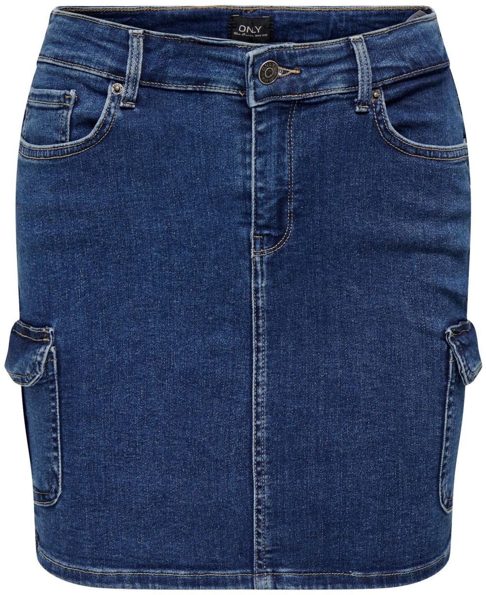 ONLY Sukňa 'MISSOURI'  modrá denim