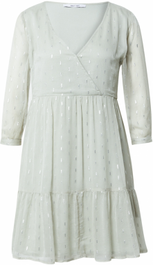 ABOUT YOU Šaty 'Mette'  pastelovo zelená / biela