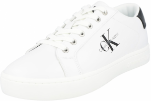 Calvin Klein Jeans Nízke tenisky  sivá / čierna / biela