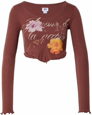 BDG Urban Outfitters Tričko  béžová / pueblo / oranžová / ružová