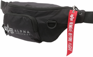 ALPHA INDUSTRIES Ľadvinka  sivá / čierna