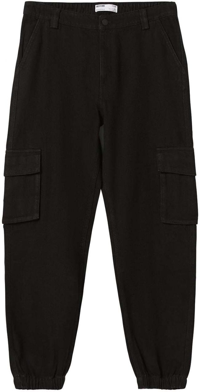 Bershka Džínsy  čierna