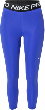 NIKE Športové nohavice  kráľovská modrá / čierna / biela