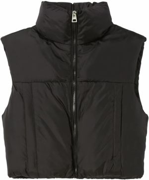 Bershka Vesta  čierna