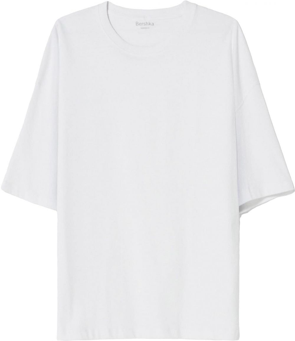 Bershka Tričko  biela