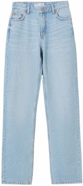 Bershka Džínsy  modrá denim