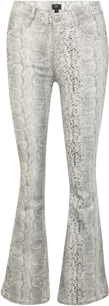River Island Petite Džínsy  sivý denim / svetlosivá