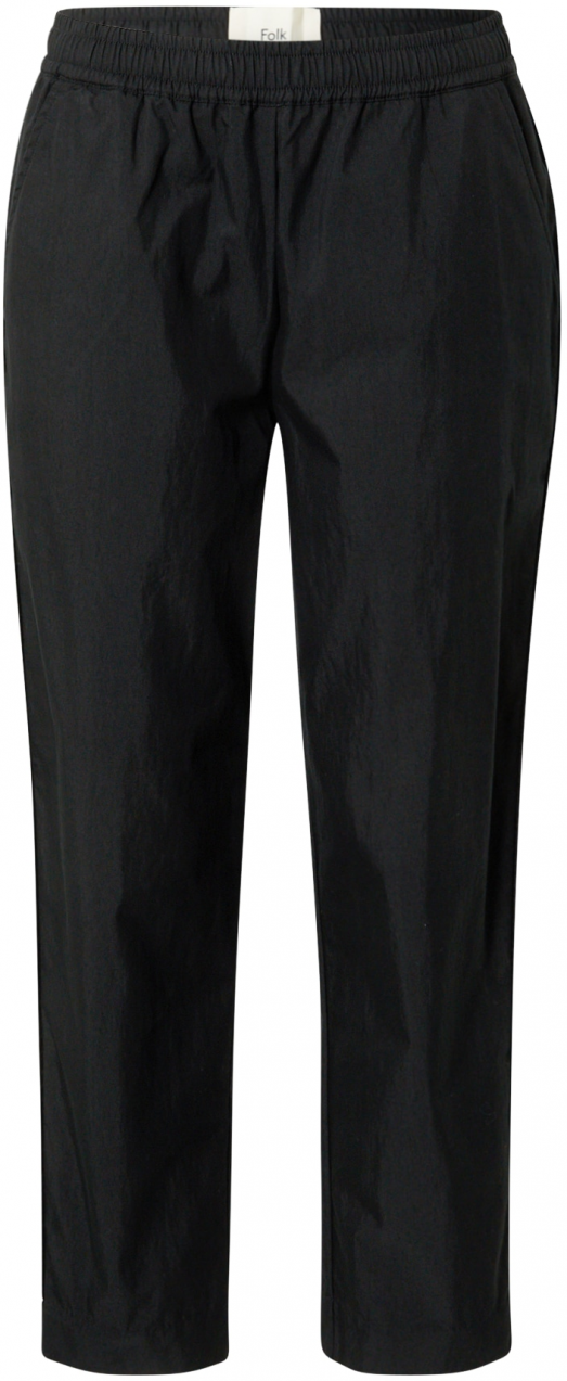 Folk Nohavice  čierna
