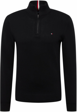 TOMMY HILFIGER Sveter  čierna