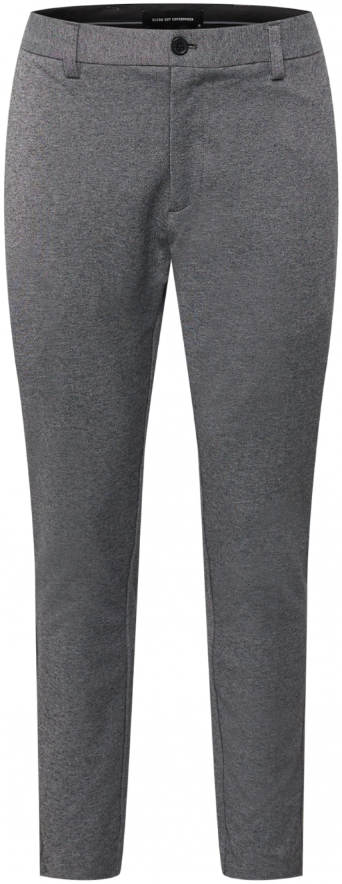 Clean Cut Copenhagen Chino nohavice  sivá melírovaná