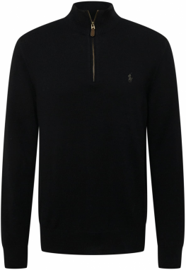 Polo Ralph Lauren Sveter  kaki / čierna