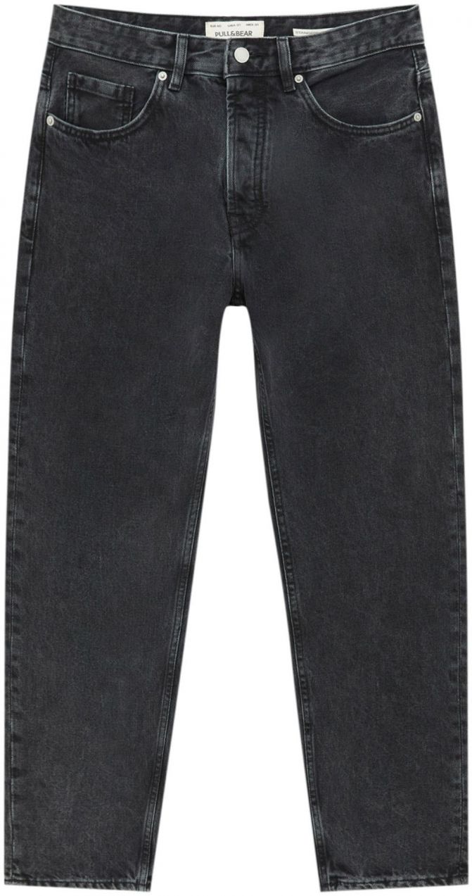 Pull&Bear Džínsy  tmavosivá