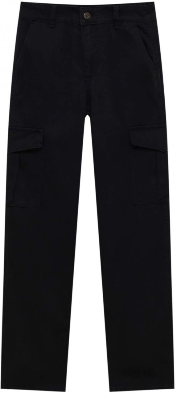 Pull&Bear Džínsy  čierny denim