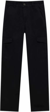 Pull&Bear Džínsy  čierny denim