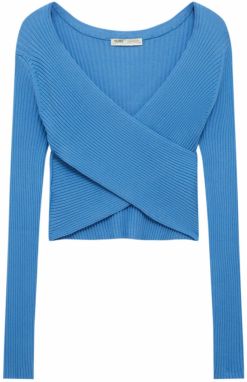 Pull&Bear Sveter  nebesky modrá
