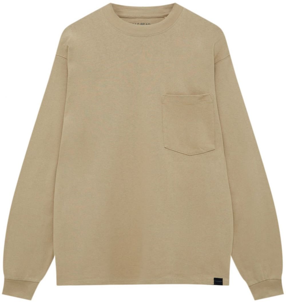 Pull&Bear Tričko  piesková