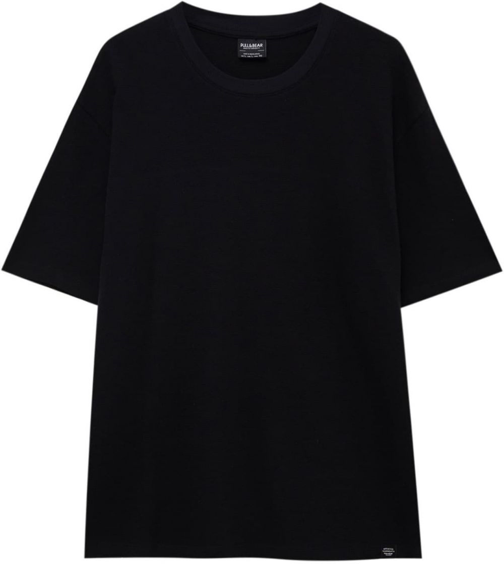 Pull&Bear Tričko  čierna