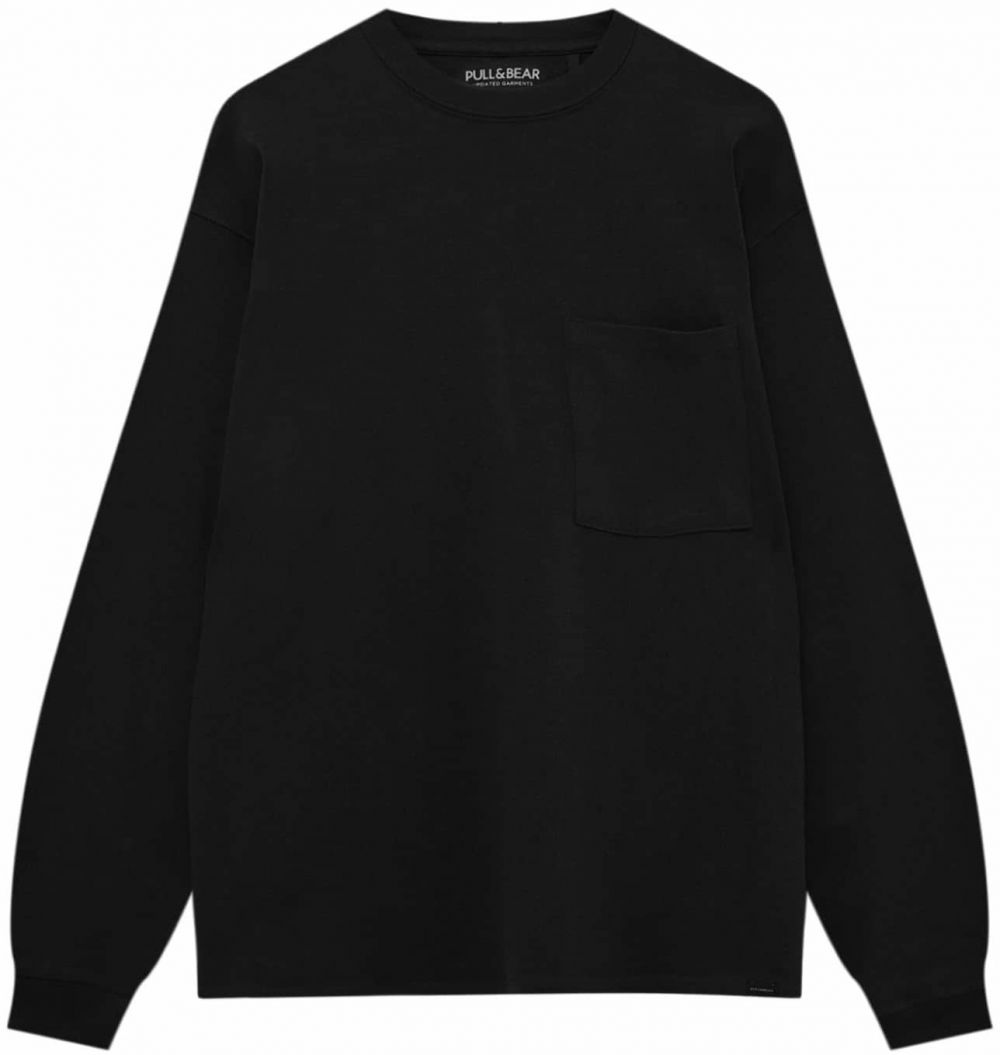 Pull&Bear Tričko  čierna