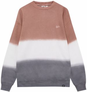 Pull&Bear Mikina  svetlohnedá / sivá / biela