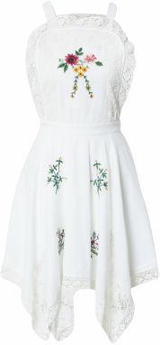 River Island Letné šaty 'PINNY'  zmiešané farby / biela