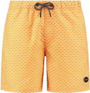 Shiwi Plavecké šortky  oranžová / biela