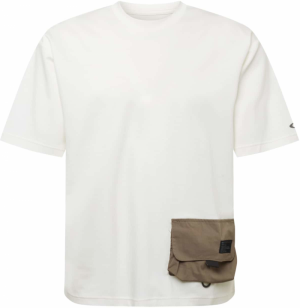 OAKLEY Funkčné tričko  kaki / biela