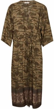 Cream Kimono 'Harnis'  kaki / olivová