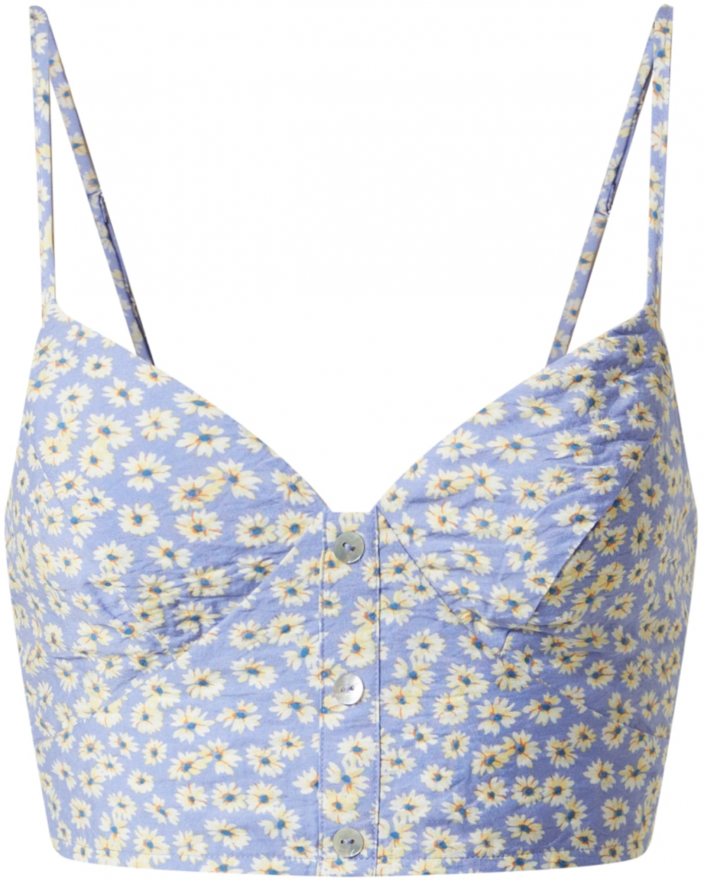 EDITED Top 'Ennie'  béžová / modrá / petrolejová